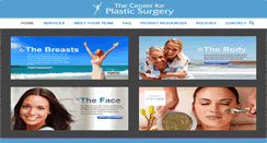 Desktop Screenshot of 417plasticsurgery.com